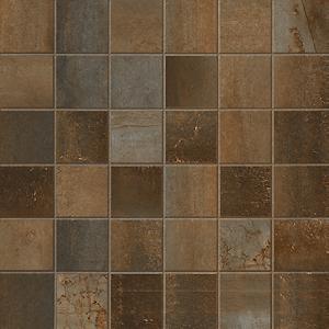 Мозаика Ascot Ceramiche Mix Steelwalk rust rett ( 36pz ) 29.6x29.6