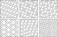 Основные типы раскладки керамической плитки