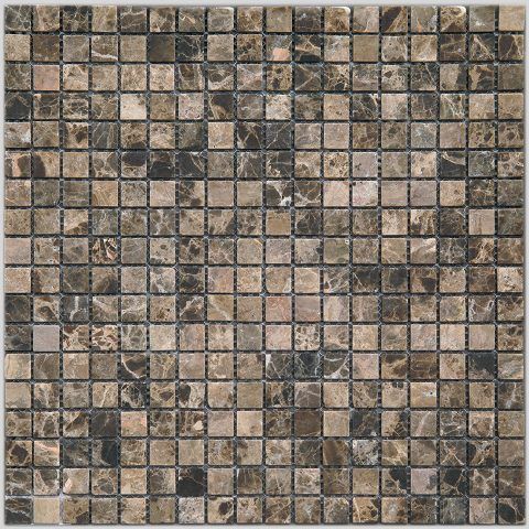 Natural Mosaic 4M22-15T (Emperador Dark) 29.8x29.8