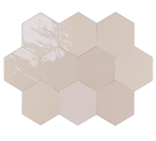 Настенная плитка WOW Zellige Hexa Nude 10.8x12.4