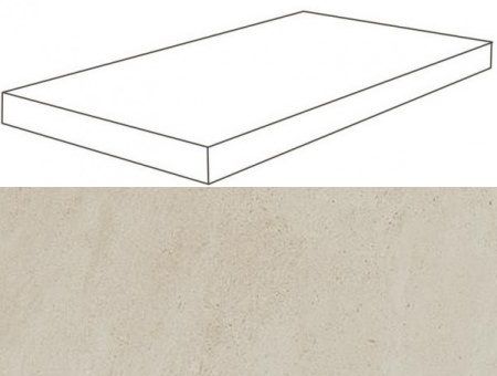 Ступень Угловая Правая Atlas Concorde 10мм Wise Ice Mist Scalino Ang DX Lap 33x60
