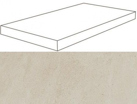 Ступень Угловая Правая Atlas Concorde 10мм Wise Ice Mist Scalino Ang DX 33x60