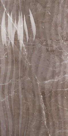 Настенная плитка Love Ceramic Marble Curl Tortora Shine 35x70