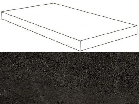 Ступень Угловая Левая Atlas Concorde 10мм Wise Dark Scalino Ang SX 33x60