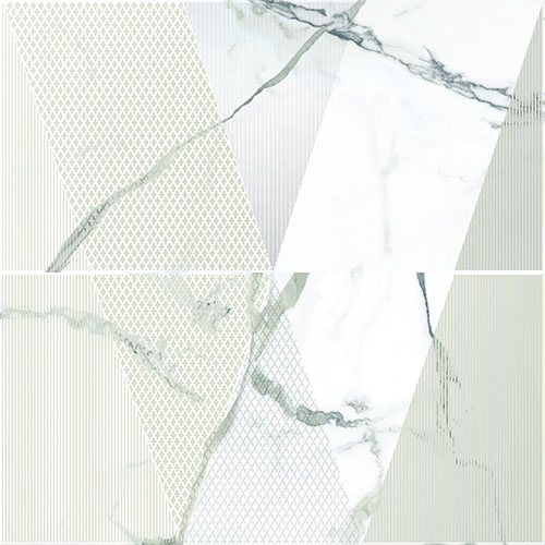 Панно Керлайф Arabescato Bianco 63x63