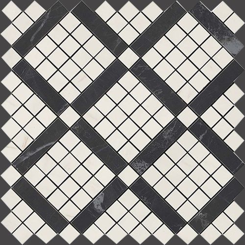 Мозаика Atlas Concorde Marvel Cremo Mix Diagonal Mosaic 30.5x30.5