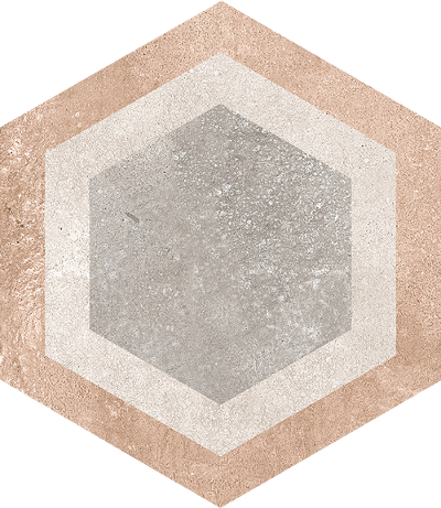 Керамогранит Vives Ceramica Hexagono Bushmills Multicolor 23x26.6