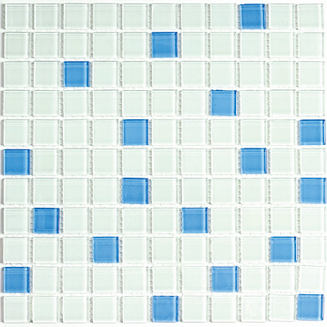 Мозаика Bonaparte Jump Blue №8 (light) 30x30
