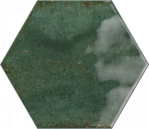 Настенная плитка Ribesalbes Hope Hex Olive Glossy 15x17.3