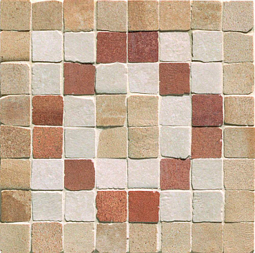 Мозаика FAP Ceramiche Firenze Heritage Deco Terra Angolo Fascia Mosaico 15x15