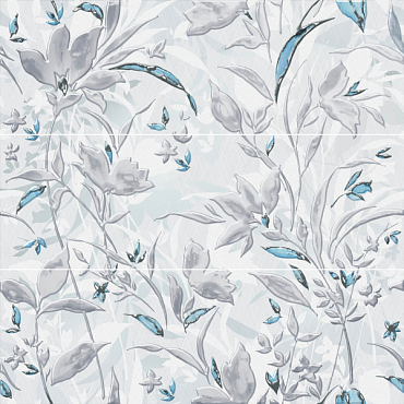 Панно Delacora Fabric Floral S/3 75x75