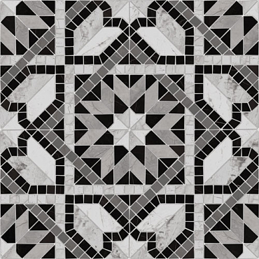 Декор Vives Ceramica Cilena-PR Negro 43.5x43.5
