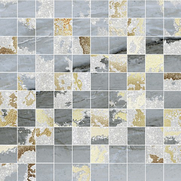 Мозаика Brennero Ceramiche Venus Mos.Q.Solitaire Mix Lapp. Blu tess. 30x30