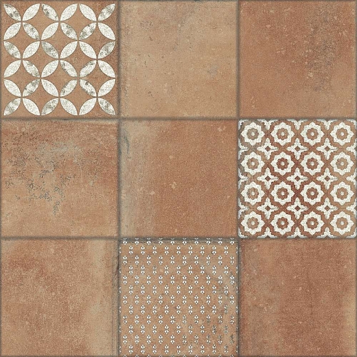 Керамогранит La Platera Kube Quinta Cotto-Carrara 45x45