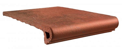 Ступень фронтальная Gres de Aragon Antic Peldano Cuero 32.5x33