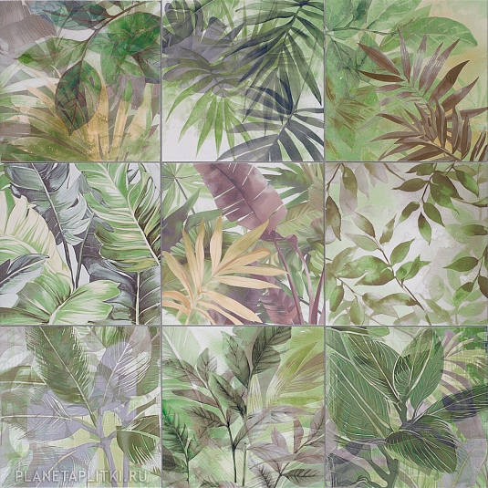 Керамогранит Mainzu Technical Soft Secrets Green 20x20