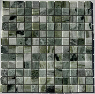 Мозаика из мрамора Pixel Mosaic PIX 314 Jet Green 30.5x30.5