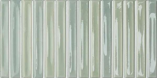 Керамическая плитка WOW Colour Notes Bars Kiwi 12.5x25