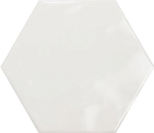 Настенная плитка Ribesalbes Geometry Hex White Glossy 15x17.3