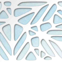 Декор Ibero Sirio Art Blue Gloss 20x60