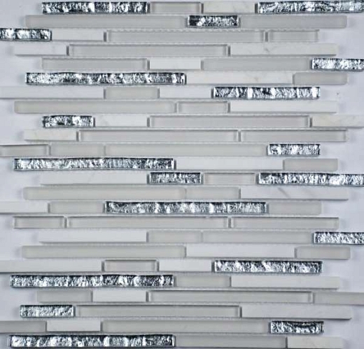Мозаика Философия Мозаики Stripes White 30.1x30.1