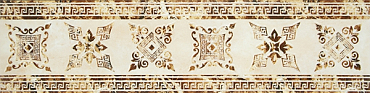 Бордюр Infinity Ceramic Castello Tramonte Cenefa Beige 15x60