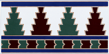 Декоративная плитка Ликвидация Бордюр Cenefa Camas (Cas) 14x28