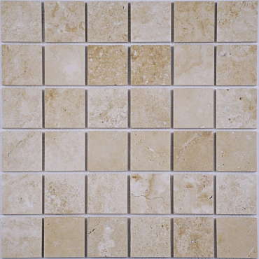 Мозаика Философия Мозаики Light Travertine 48-4P 30.5x30.5