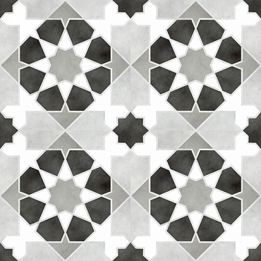 Напольная плитка Kerlife Ceramicas Rabat Black 45x45