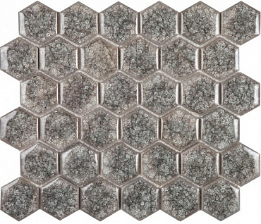 Мозаика Imagine lab Esagono griggio (50x44) 24.5x28.5