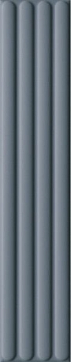 Настенная плитка DNA Tiles Plinto Out Blue Matt 10.7x54.2
