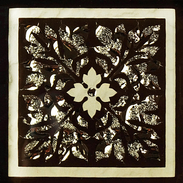 Вставка Роскошная мозаика Исида золото 6.6x6.6