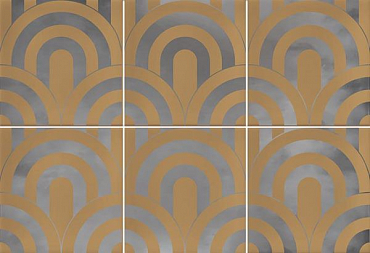 Настенная плитка Vives Ceramica Takada Caramelo Plata 23x33.5