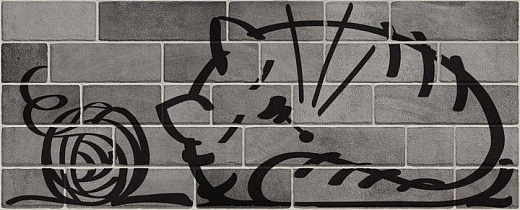 Декор Vives Ceramica Nuney-4 Grafito 20x50