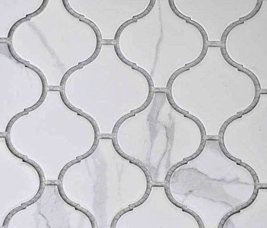 Мозаика Философия Мозаики Porcelain Arabesko Carrara 24.6x28