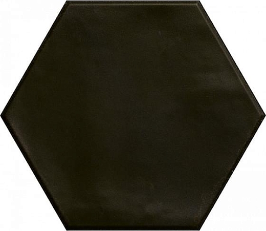 Настенная плитка Ribesalbes Hope Hex Nero Graphito Matt 15x17.3