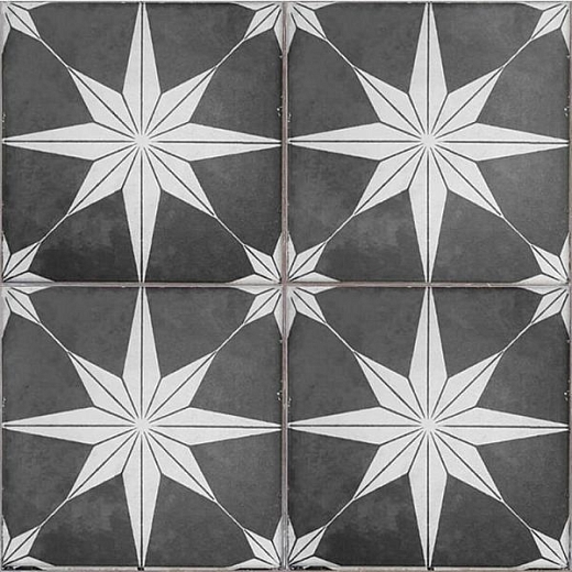 Напольный керамогранит Halcon Scintilla Night Black Pre-Cut 45x45