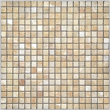  Natural Mosaic 4M73-15T (Onyx Yellow) 29.8x29.8