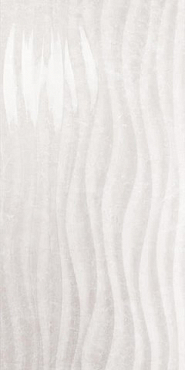 Настенная плитка Love Ceramic Marble Curl Ligh Grey Shine 35x70