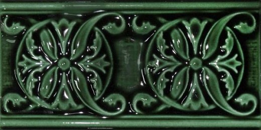 Бордюр Cevica Classic 10 Esmeralda (Craquele) 7.5x15