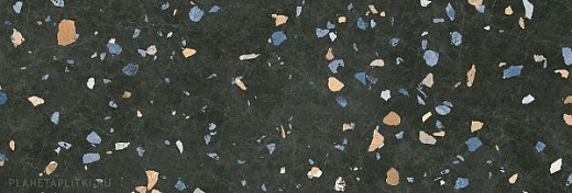 Настенная плитка Alborz Ceramic Cheetah Teratzo Black 30x90