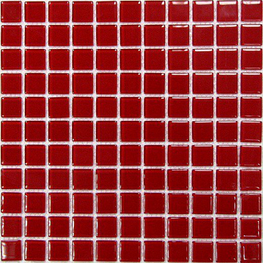 Мозаика Bonaparte Red glass 30x30