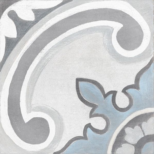 Керамогранит Cifre Ceramica Adobe Gales Decor White Mate 20x20