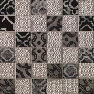 Мозаика FAP Ceramiche Creta Maiolica Grey Mosaico 30.5x30.5