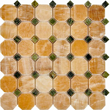 Мозаика из оникса и мрамора Pixel Mosaic PIX210 30.5x30.5