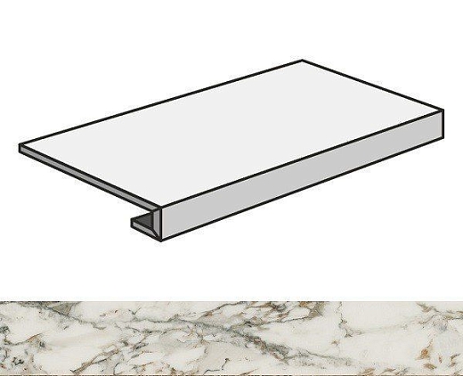 Ступень фронтальная Atlas Concorde Allure Capraia Scalino Frontale/Аллюр Капрайя 33x59