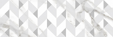 Декор Laparet (Россия) Granada белый 25x75