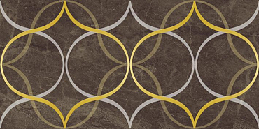 Декор Laparet (Россия) Crystal Resonanse коричневый 30x60