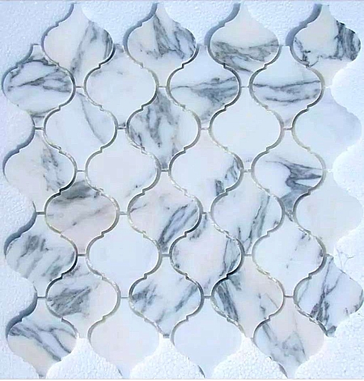 Мозаика Философия Мозаики Arabesco Arabescato 62*74 29.5x30.5