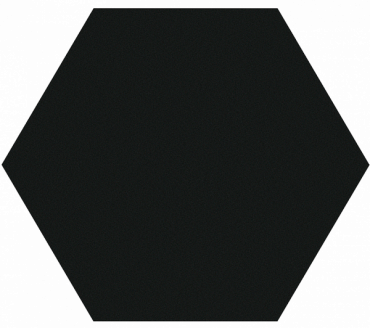 Керамогранит универсальный ITT Ceramic Hexa Black 23.2x26.7